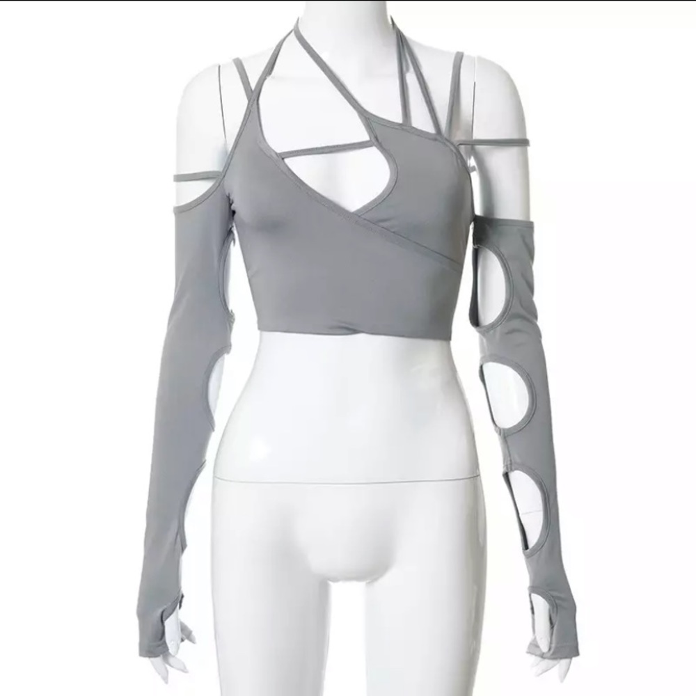 hyein seo unique archive punk top